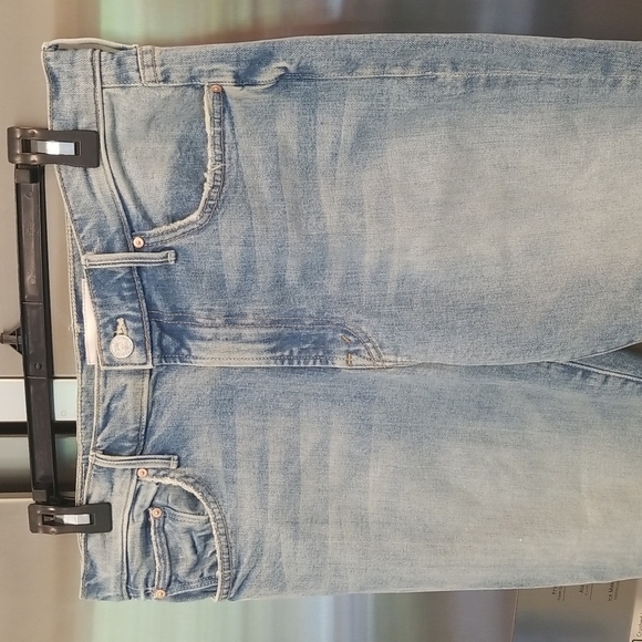 💕MOTHER SUPERIOR💕 The Insider Crop Step Fray Jeans ~ I Confess 28 NWOT - Picture 15 of 17